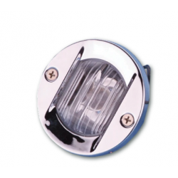 ΠΛΑΦΟΝΙΕΡΑ 80MM ΧΩΝΕΥΤΗ ΛΕΥΚΗ INOX