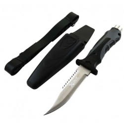 XDive Mamba Μαχαίρι Κατάδυσης με Ίσια Οδοντωτή Λεπίδα 12cm