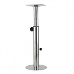 ΒΑΣΗ ΚΑΘΙΣΜΑΤΟΣ ΤΗΛΕΣΚΟΠΙΚΗ Inox 316, ø60mm Ύψος 450mm