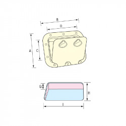 CLASSIC Πορτάκι με Σακούλα Αποθ. Λευκό  (463 x 517mm)