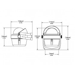 Πυξίδα Explorer Β51 με βάση 
