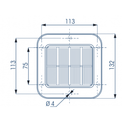 Ηλιακό Πάνελ για Αυτόνομο Ηλιακό Ανεμιστήρα