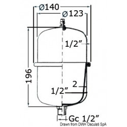 ΔΟΧΕΙΟ ΠΙΕΣΤΙΚΟ INOX 2 LIT