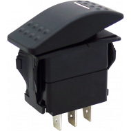 Φωτιζόμενος (LED) Rocker Διακόπτης (Car) ON-OFF