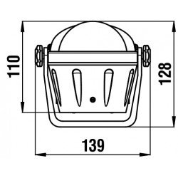 RIVIERA ΠΥΞΙΔΑ ΒΑ2 - ΜE ΜΠΡΑΚΕΤΟ ΣΤΗΡΙΞΗΣ ΓΙΑ ΟΡΙΖΟΝΤΙΑ/ΕΠΙΚΑΘΗΜΕΝΗ ΤΟΠΟΘΕΤΗΣΗ