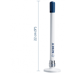 SCOUT KS-10 VHF ΚΕΡΑΙΑ ΑΠΟ FIBERGLASS 22cm SCOUT KS-10 VHF ΚΕΡΑΙΑ ΑΠΟ FIBERGLASS 22cm