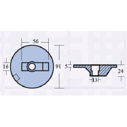 ΑΝΟΔΙΑ MERCURY/MERCRUISER BRAVO II
