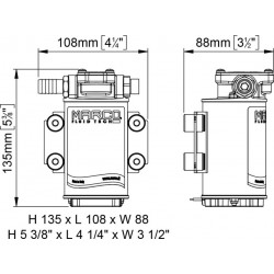 MARCO UP2/OIL ΑΝΤΛΙΑ ΠΑΧΥΡΕΥΣΤΩΝ ΥΓΡΩΝ 12V 2.5A 30W