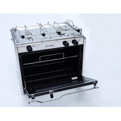 ΚΟΥΖΙΝΑ ΓΚΑΖΙΟΥ ΜΕ ΦΟΥΡΝΟ & 2 ΕΣΤΙΕΣ Techimpex XL2