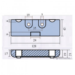 ΑΝΟΔΙΟ ΑΛΟΥΜΙΝΙΟΥ  ΓΙΑ ΜΗΧΑΝΗ VERADO 215-275 (2 ANA MHXANH)