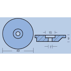 ΑΝΟΔΙΟ ΓΙΑ ΜΗΧΑΝΗ SUZUKI 9,9-15 HP   Kg 0,055