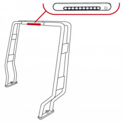 ΠΛΑΦΟΝΙΕΡΑ LED ΑΔΙΑΒΡΟΧΗ ΓΙΑ ROLL BAR