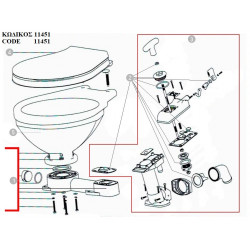 NUOVA RADE ΑΝΤΛΙΑ ΧΕΙΡΟΚΙΝΗΤΩΝ ΤΟΥΑΛΕΤΩΝ & SERVICE KIT