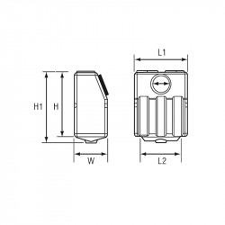 ZEFIRO Δεξαμενή Λυμάτων Κάθετη 40 ή 60LTR
