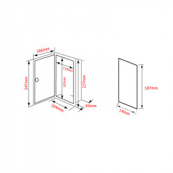 Θήκες Πλαινές με Ντουζίερα (ή και με μείκτη)