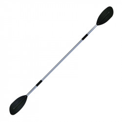 Διπλό κουπί, μήκος 2m, Φ30, μαύρο