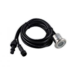 AquaLED Φωτιστικό χρώματος λευκό ή μπλε στρογγυλό12/24V DC Multivolt AquaLED Φωτιστικό χρώματος λευκό ή μπλε στρογγυλό12/24V DC Multivolt