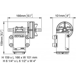 MARCO UP3 ΑΝΤΛΙΑ DIESEL ΚΙΝΗΤΗΡΑ 15Λίτρα/Λεπτό 12V  120W MARCO UP3 ΑΝΤΛΙΑ DIESEL ΚΙΝΗΤΗΡΑ 15Λίτρα/Λεπτό 12V  120W