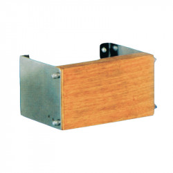 Βάση ανοξείδωτη εφεδρικής μηχανής, ρυθμιζόμενη 0-17ο, με ξύλινο καθρέφτη για μηχανές έως 12 ΗΡ.