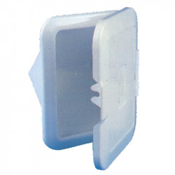 Θήκη για Τάπα Καταστρώμ. με Καπάκι, 145x191mm, Λευκή