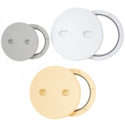 INDUSTRIAL Πορτάκια Καταστρώματος Στρογγυλά με Αποσπώμενο Κάλυμμα