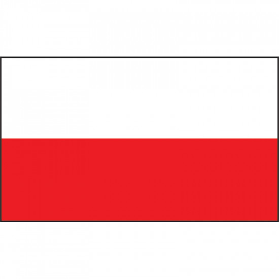 Σημαία Πολωνίας (μεγε΄θη)