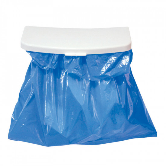 Βάση για σακούλα σκουπιδιών "Store-All", 28x13,7x6,5cm - λευκό