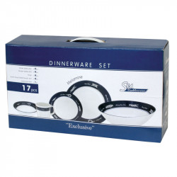 Σετ Φαγητού και Καφέ ''Exclusive'', 17 Τεμάχια