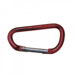 Γάντζος Carabiner, 8mmx80mm, από αλουμίνιο