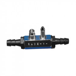 Αρσενικός Σύνδέσμος Λάστιχου Καυσίμου Ø10mm διπλός για μηχανή YAMAHA/MERCURY/MARINER