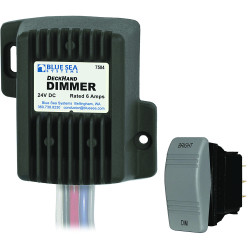 BLUE SEA ΨΗΦΙΑΚΟΣ ΡΥΘΜΙΣΤΗΣ (DIMMER)  ΦΩΤΙΣΜΟΥ 12Α 24VDC BLUE SEA ΨΗΦΙΑΚΟΣ ΡΥΘΜΙΣΤΗΣ (DIMMER)  ΦΩΤΙΣΜΟΥ 12Α 24VDC