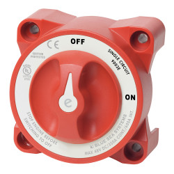 BLUE SEA ΔΙΑΚΟΠΤΗΣ ΕΠΙΛΟΓΕΑΣ ΜΠΑΤΑΡΙΑΣ 350 Amp μονού κυκλώματος  On-Off BLUE SEA ΔΙΑΚΟΠΤΗΣ ΕΠΙΛΟΓΕΑΣ ΜΠΑΤΑΡΙΑΣ 350 Amp μονού κυκλώματος  On-Off