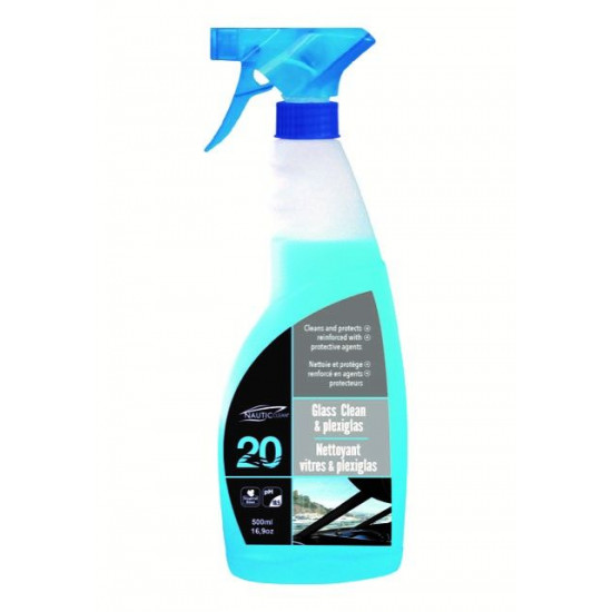 20 GLASS CLEAN & PLEXIGLASS SPRAY 0.75L 20 GLASS CLEAN & PLEXIGLASS SPRAY 0.75L